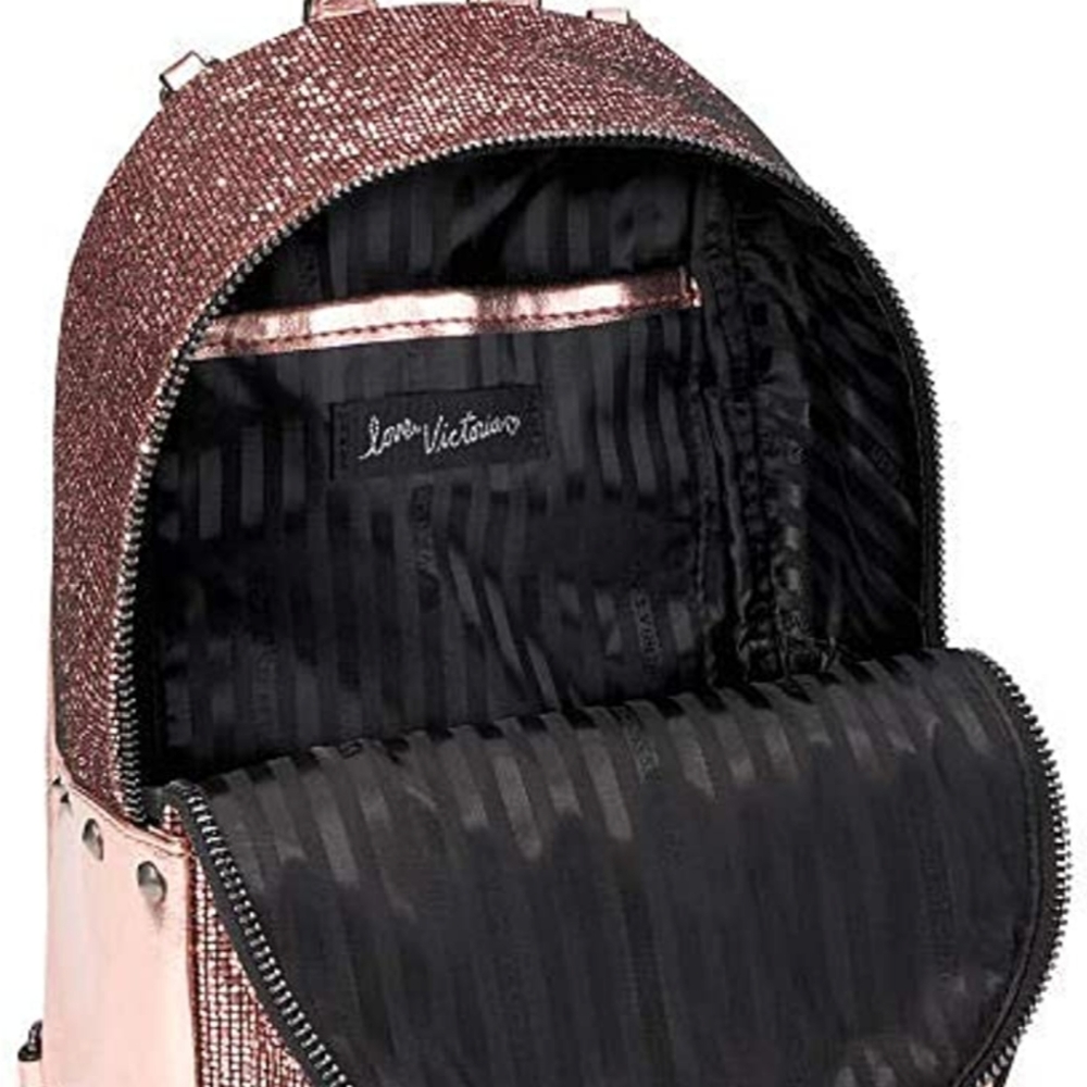 Victoria's Secret Glitter Mesh Backpack - Picture 4 of 5